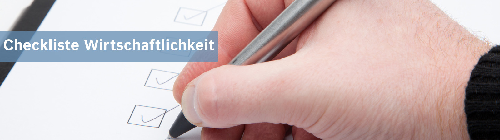 Solarthermie – Checkliste Wirtschaftlichkeit