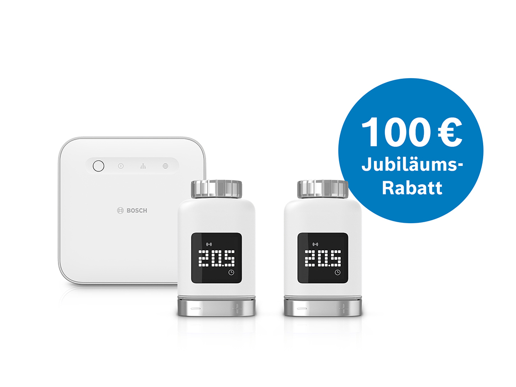 Smart Home Starter-Paket Heizkörper-Thermostat II [+M]