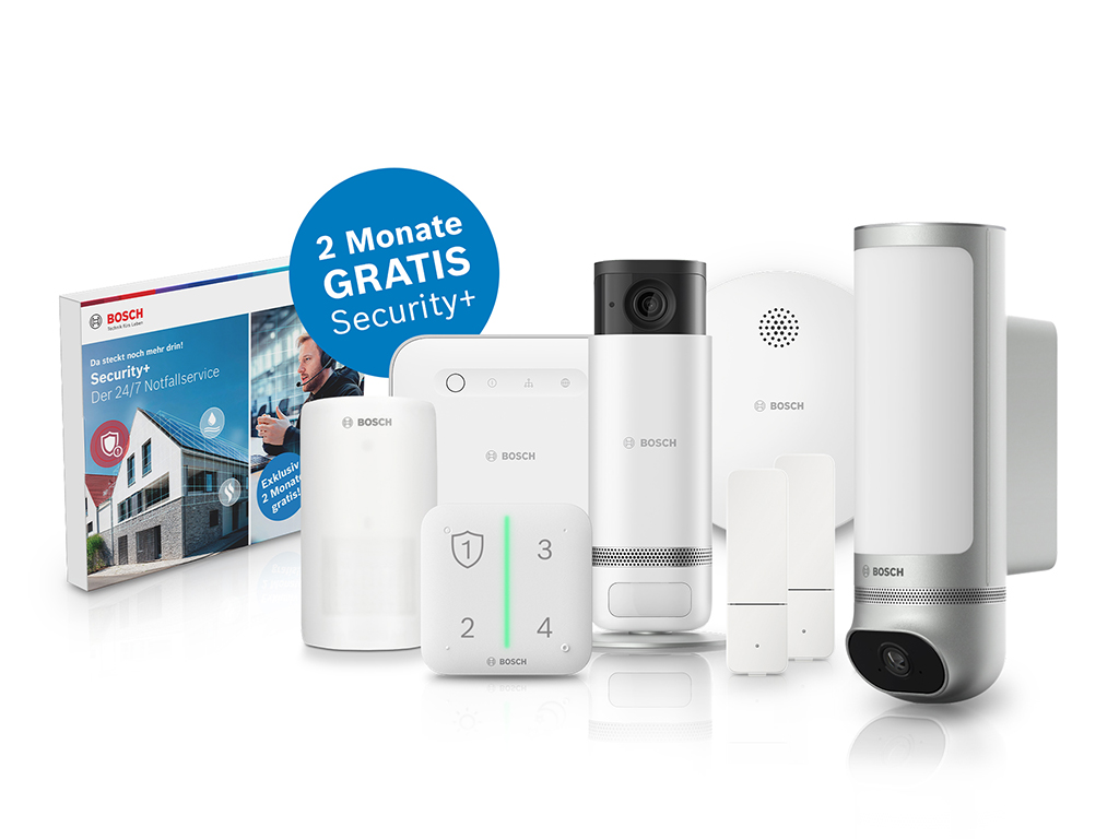 Bosch Alarmsystem L Inhalte mit Security Plus