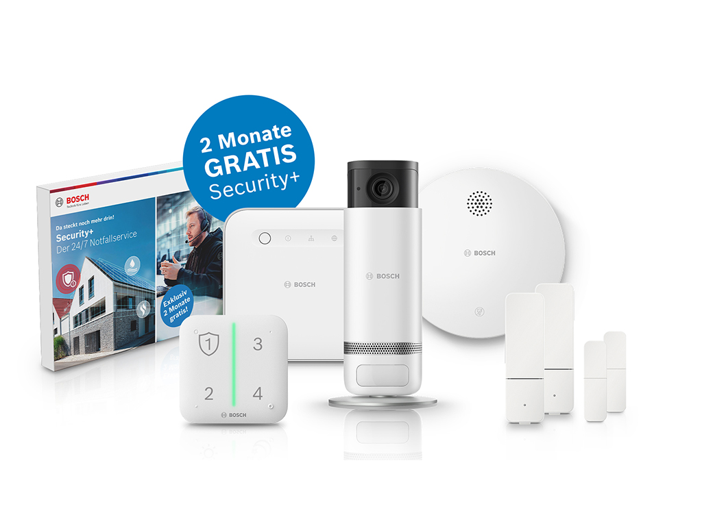 Bosch Alarmsystem M Inhalte mit Security Plus