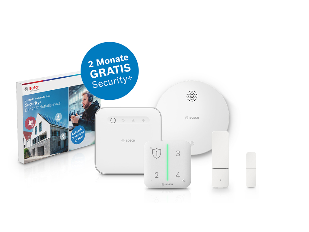 Bosch Alarmsystem S Inhalte mit Security Plus